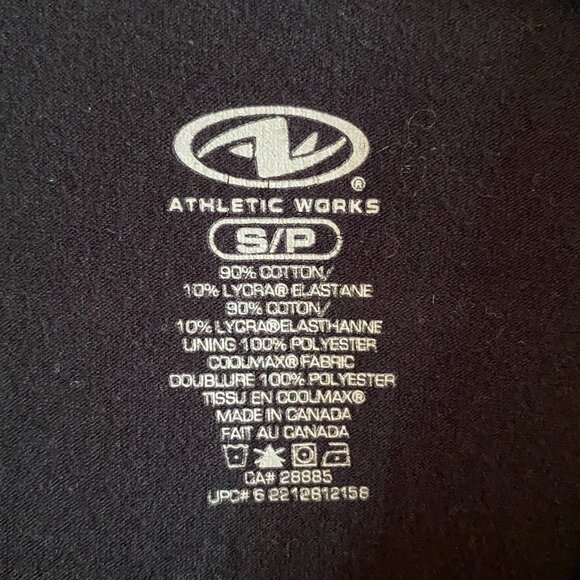 Black Crossover V-Neck Tank Top Cotton Y2K Sporty Athletic - Picture 6 of 10